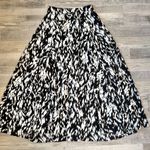Joyfolie Mia Joy Black White Full Maxi Skirt N11 Size M Photo 0