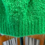 Bluivy Emerald Green cable Knit Sweater Size M Photo 3