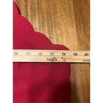 Lulus  Endlessly Endearing Wine Maroon Scallop Halter Mini Dress Size Large Photo 6