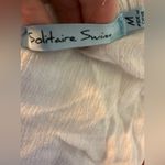 Solitaire Swim  Coverup Medium White Red Crochet Top Dress Photo 7