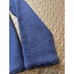 Eileen Fisher Eileen Fisher Felted Merino Wool Double Knit Jacket Blue Fringe Hem XL Photo 1