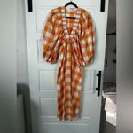 Shopbop Sundress Tiya Dress in Orange and White Size XS/S Photo 1