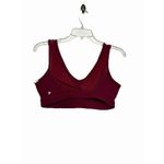 Old Navy  burgundy Go-Dry Sports Bra Size M Mesh Back Photo 1