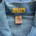 Nine West Vintage Denim Jean Jacket in Blue Dark/Light Wash - Small Photo 3