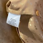 Covington  Gold Satin Lounge Top size XL Button Front Pajama Shirt Photo 3