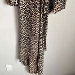 Ganni  Printed Georgette Wrap Dress Photo 4