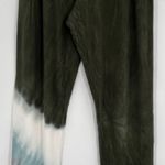 P.J. Salvage Mountain Bound Tie Dye Lounge Jogger Pants Women Olive Small NWT Photo 7