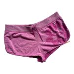 Under Armour NWT Womens  Kaleidalogo Yoga Floral Print Lilac Shorts - Sz L Photo 1