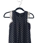 Ann Taylor Black Polka Dot Ruffle Shift Dress Preppy Career Coquette Photo 1