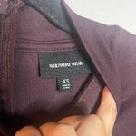 Who What Wear 🌺  burgundy mock neck bodycon dress Photo 2