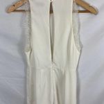 Topshop Ivory white lace trim romper size 4 Photo 6