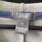 Aerie  Striped Oversized Hoodie Pullover Photo 5