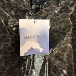 Majorelle NWT  Medina Vinyl Leopard Mini Skirt Photo 10