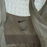 Nike  Womens Bliss Luxe Training Dress DA0155 Size Small Tennis Golf Olive Green Photo 6