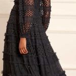 Needle & Thread  Dot Shimmer Ankle Gown Black Size US 16 Photo 1