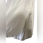 Vanity Fair Vintage  Half Slip White Med 27/29 Waist 20” Length Lace Hem w/Slit Photo 1