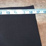 Yumi Mazao Womens Mid Rise Pleated Flared Trouser Pants Black Size 42 NWT Photo 6