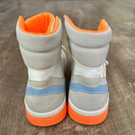 Nasty Gal  Faux Leather Colorblock High Top Sneakers size 38 Photo 5