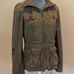 Rubbish Brown Utility Jacket with Adjustable Fit Photo 0