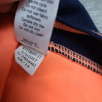 Athleta  Running‎ Wild Mix Crew, Cosmic Orange Dress Blue, Size Small Photo 6