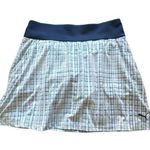 Puma Women's  Tennis Golf Skort White Blue Pink Size Large EUC #7268 Photo 0
