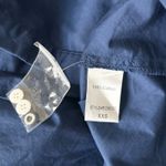 Tuckernuck NEW  Royal Shirt Mini Dress Blue Button Front Gathered Waist Size XXS Photo 5