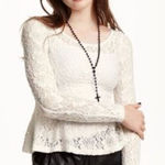 H&M ✨ , Divided White Peplum Top✨ Photo 0