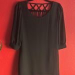 HeartSoul Black Backless Blouse Size XS Photo 0