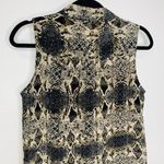 Banana Republic  Snakeskin Shift Dress Sz 2 Cargo Pockets Photo 8
