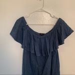Madewell  Rio Cover-Up Dress Chambray Blue Linen Photo 4