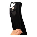 Vintage Koret Black Velvet Sleeveless Shell Top – 2X Plus Size Holiday Evening Photo 2