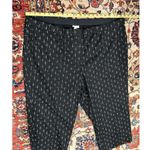 New with Tag J Jill Pants Women Black Cropped Stretch Elastic Waist Career Pant Size 28W Photo 6
