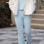 Uniqlo AIRism Soft Ribbed T-Shirt Sleeveless Tank Top Summer Nautical Activewear Photo 6