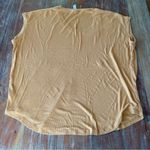 Athleta  Gold Ribbed Sleeveless Top Extra Large Photo 2