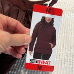 32 Degrees Heat Puffer Coat Ski Jacket 32 Degrees Burgundy Maroon Womens Medium Hooded Photo 8