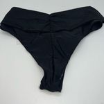 Swiminista Classy Black Tie Front Bikini Bottom Size XL Photo 8
