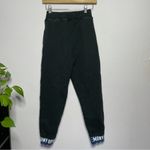 Opening Ceremony Womens Black Logo Scallop Sweatpants Joggers Pants Size XS Photo 1