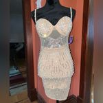 Windsor NWT- pearl and rhinestone dress Photo 3