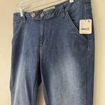 We The Free NWT Varsity Blues Mid Rise Slim Boot Flap Pocket Retro Jeans Size 29 Photo 4