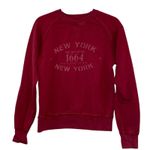 Camp David  Reddish Burgundy New York Sweatshirt Photo 0