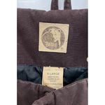 Vintage Bernie Brown Women's Burgundy Dungarees Photo 2