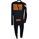 Victoria's Secret PINK VS RARE Skeleton Bad & Boos-y Black Orange Halloween Romper Large Photo 1