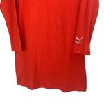 Puma New  Classic Ribbed Bodycon Dress Poppy Red Size 1X Photo 4