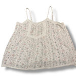 Rachel Ashwell The Prairie by  Large Floral Smocked Tank‎ Top Cottagecore Y2K Photo 0