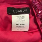 B Darlin long pink formal dress Photo 4
