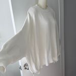 Free People  easy street tunic knit in painted white Photo 7