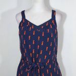 Merona Navy Seahorse Sundress Size XS Seahorse Nautical Mini Dress Photo 2