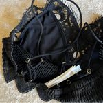 Anthropologie  The Viviette Lace Bra Top in Black Photo 5
