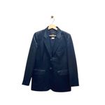 Whistles London Satin Blazer Black Size 6 Photo 1
