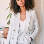 Sézane Sezane Christie Blazer Striped Jacket Size 36 (US 4) Photo 1